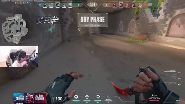 TenZ on How HIGH PING counter LOW PING Player смотреть онлайн
