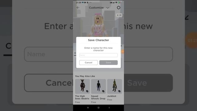 как сохранить свой скин в Roblox??? Видео от Pink_girl?? смотреть онлайн