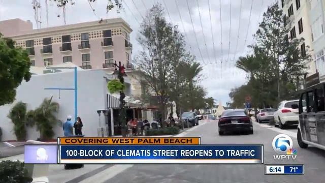 100 block of Clematis Street reopens in West Palm Beach смотреть онлайн