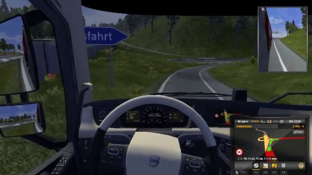Euro Truck Simulator 2 #1 (хорошая поездка) смотреть онлайн