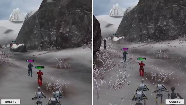 QUEST 3 Vs Quest 2 HUGE Graphics UPGRADE!!