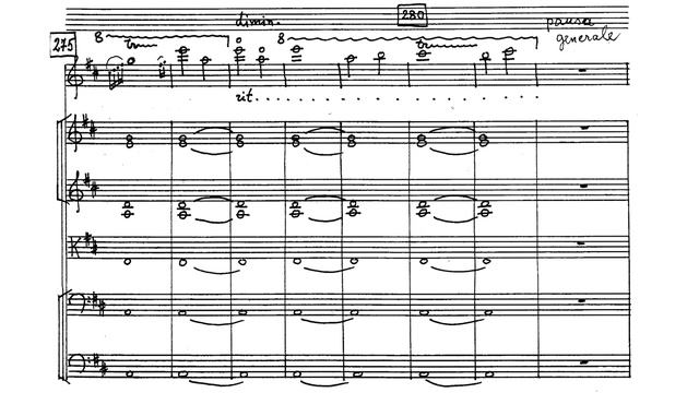 [Georgs Pelēcis] Nevertheless For Violin, Piano And String Orchestra (Score-Video)