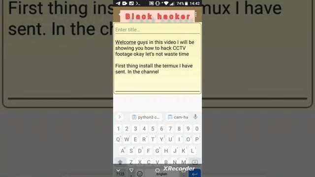 how to hack CCTV footage using termux here easy way to hack CCTV footage смотреть онлайн
