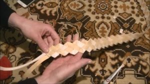 Плетение очелья из бересты