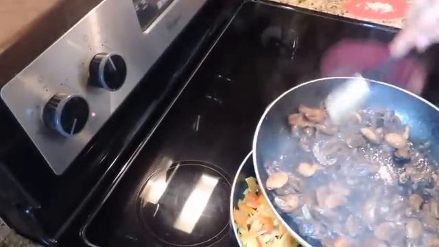 ТУШЁНАЯ КАПУСТА С ГРИБАМИ, Постное блюдо. Советую приготовить.(Stewed Vegetables with Mushrooms) смотреть онлайн