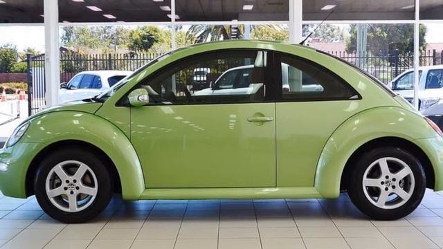 2004 Volkswagen Beetle 9C 1.6 Ikon Green 4 Speed Automatic Hatchback смотреть онлайн