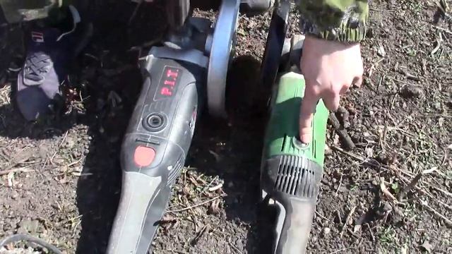Болгарка PIT PWS 230 C и HITACHI G23SS (сравним) смотреть онлайн