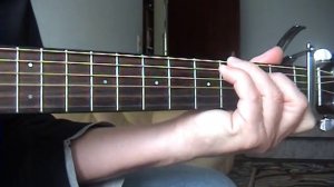 Девушка в платье из ситца. Кавер для гитары.