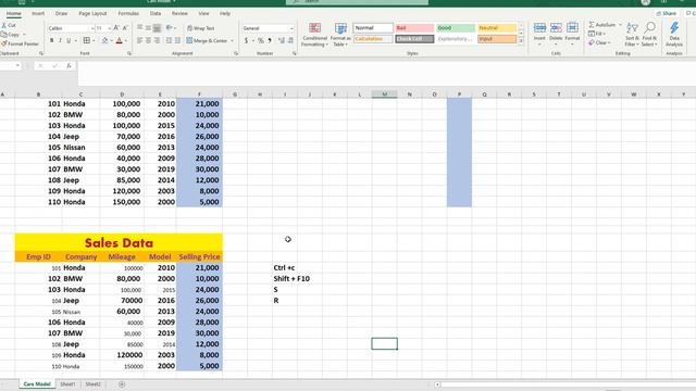 How to use format painter in Excel? Urdu/ Hindi смотреть онлайн