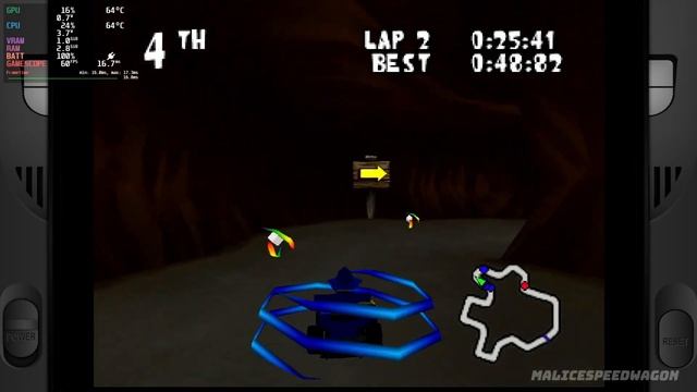 Lego Racers (N64) | Steam Deck смотреть онлайн
