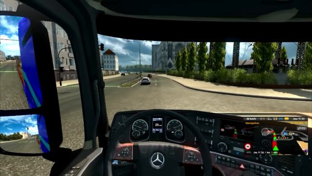 Euro Truck Simulator 2 / A la découverte de la Kraks-Map #2 смотреть онлайн