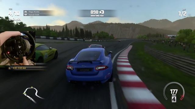 DriveClub GoPro 60fps Road to Hennessey! Jaguar XKR-S | SLAPTrain смотреть онлайн