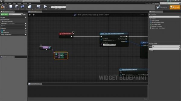 Get Data Table Row in Unreal Engine 4.