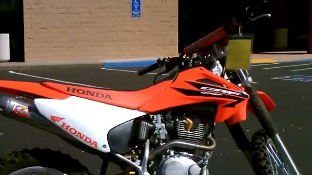 Contra Costa Powersports-Used 2006 Honda CRF230F Electric Start dirtbike Green Sticker! смотреть онлайн