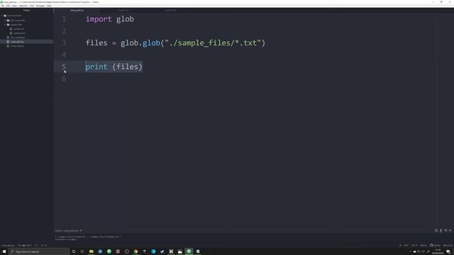 Python and the Glob Function Easy Tutorial смотреть онлайн