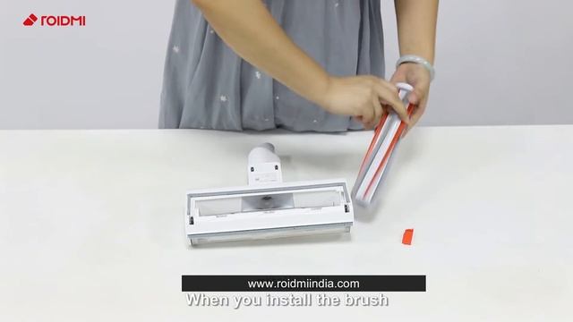 Roidmi F8 Storm FX Roller Brush смотреть онлайн