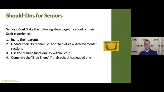 2023 UCPS College Readiness Series: Scoir for Seniors смотреть онлайн