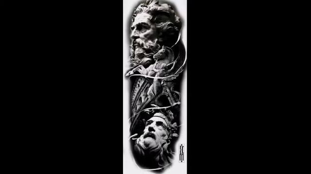 Mejores ideas de tatuajes de dioses mitológicos/Best Mythological Gods Tattoo Ideas смотреть онлайн