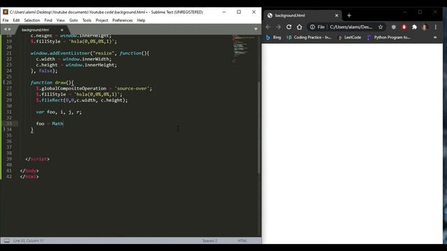 Animated Background with JavaScript & CSS | codeTrick смотреть онлайн