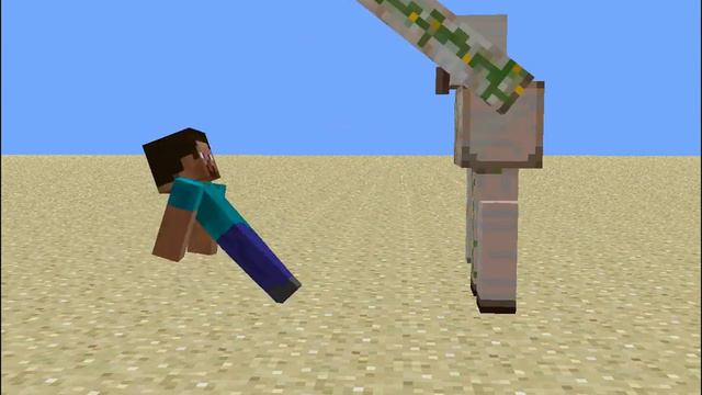 minecraft анимация #3 - Голем смотреть онлайн
