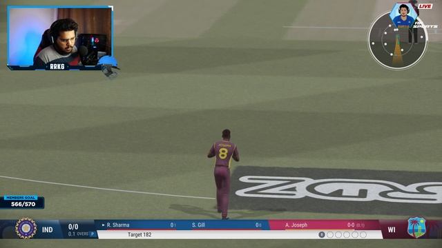 India vs West Indies 1st ODI 2023 - Cricket 22 Live смотреть онлайн