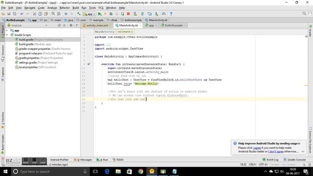 Beginning with Android Studio 3.0 and Kotlin смотреть онлайн