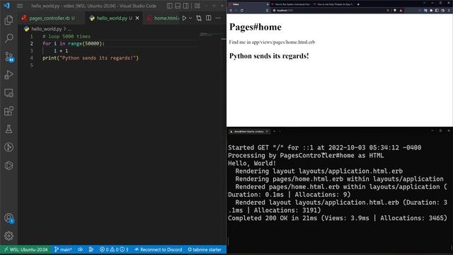 Running Other Scripts & Processes In Ruby On Rails 7 смотреть онлайн