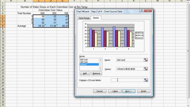 Making Tables and Graphs in Excel 2003 смотреть онлайн