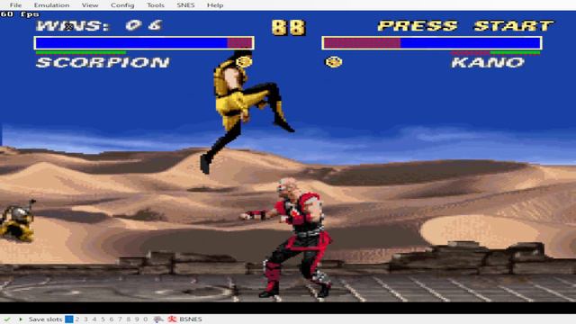 SNES Ultimate Mortal Kombat 3 Longplay - Scorpion Very Hard смотреть онлайн