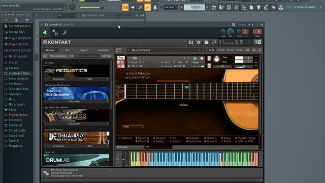Little Melody With IE Nylon Guitar & Nylon Strum смотреть онлайн