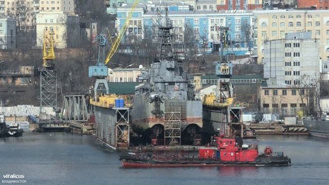 БПК "Адмирал Виноградов", Корабли ТОФ, Владивосток, 2022. смотреть онлайн