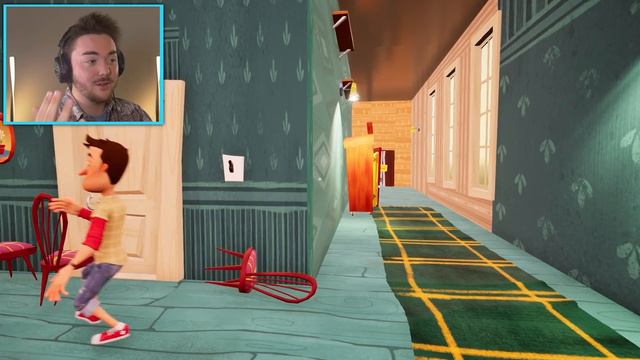 PLAYING AS THE NEIGHBOR GOT INSANE!!! (Part 3) | Hello Neighbor Gameplay (Mods) смотреть онлайн