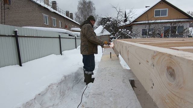 БАНЯ/Она упала/ Теперь все начинать с начало/Баня своими руками/Каркасная стена и ВУАЛЯ смотреть онлайн