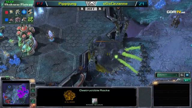 Pippi vs Cezanne (PvZ) Set 3 2010 Open Season 2 GSL - StarCraft 2 смотреть онлайн