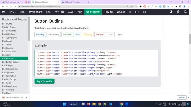 BOOTSTRAP 4||CLASS-3||TABLE||BUTTONS||IMAGES||LIST||PAGINATION||BATCH 11AM||2022 смотреть онлайн