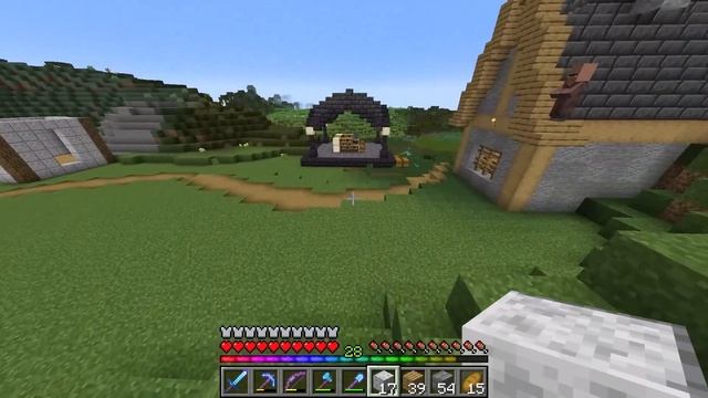I Made a Custom Village - Minecraft But I Can't Leave This Chunk #8 смотреть онлайн