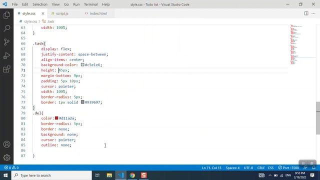 Todo list using JavaScript Todo list App Todo list using HTML CSS JavaScript JavaScript смотреть онлайн