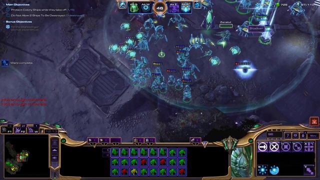 StarCraft II Hard VORAZUN COOP ZERATUL Miner Evacuation смотреть онлайн