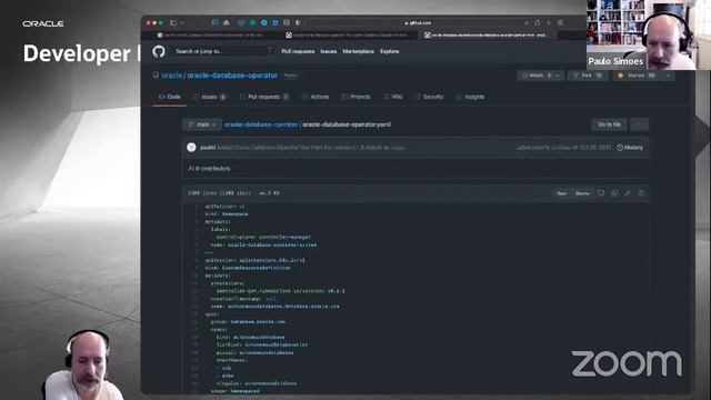 Overview of the Oracle Database Operator for Kubernetes - DoK Talks #110 смотреть онлайн