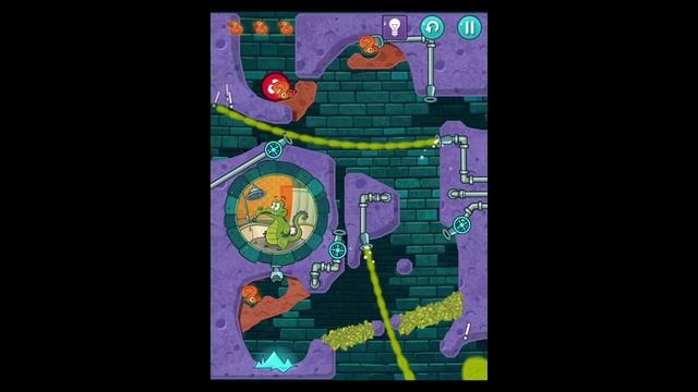 Where's My Water 2 Level 125: Protect and Swerve 3 Ducks iOS Walkthrough смотреть онлайн