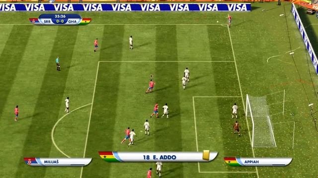 2010 FIFA World Cup South Africa -- Gameplay (PS3) смотреть онлайн