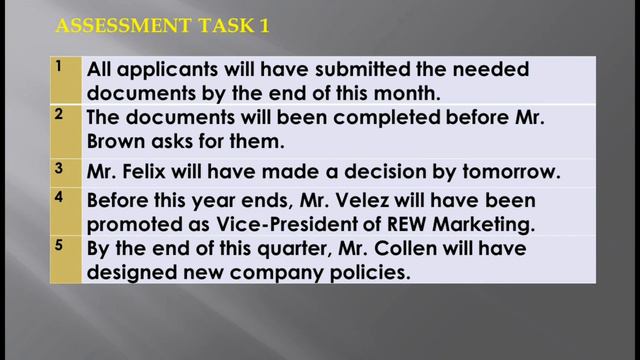 ENGLISH 7 Q 1.3.6 HOW TO USE ACTIVE AND PASSIVE VOICE (FUTURE PERFECT TENSE) смотреть онлайн