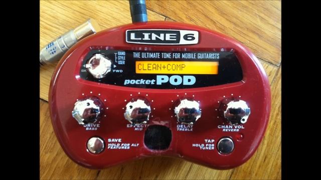 Line6 Pocket Pod - Bass Presets смотреть онлайн
