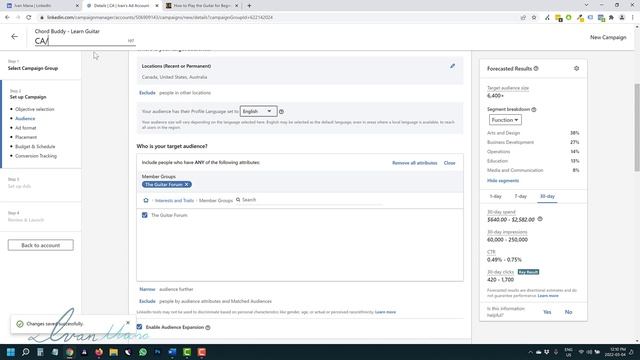 LinkedIn Ads Tutorial (2022) - Everything You Need Step-By-Step смотреть онлайн
