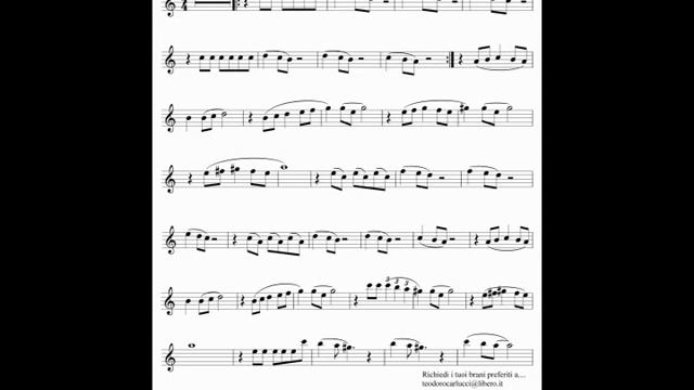 Sway - Sax alto Mib - Teo Carlucci смотреть онлайн