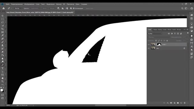 Как размыть задний фон у картинки в Photoshop смотреть онлайн
