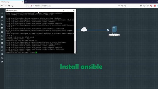 Ansible 01: Installing Ansible on Ubuntu 18.04 (Cisco) смотреть онлайн