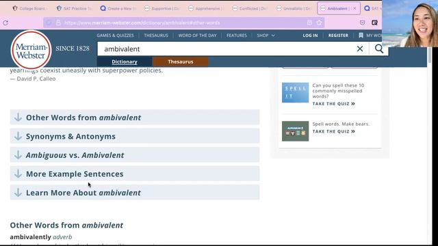 SAT вокабуляр. Урок #5 смотреть онлайн