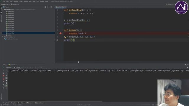 Python...แบบบ้านบ้าน ตอนที่ 12 [ฟังก์ชัน def] смотреть онлайн