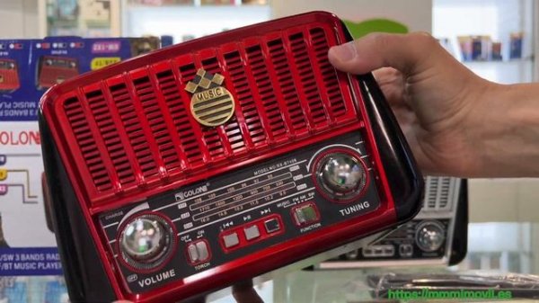 ✅【Radio retro】Golon RX-BT455